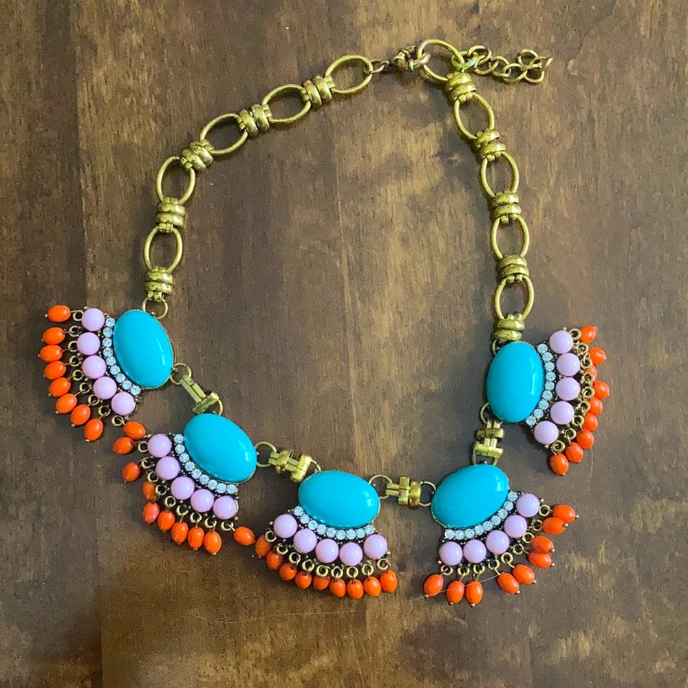 Vintage Look Statement Necklace